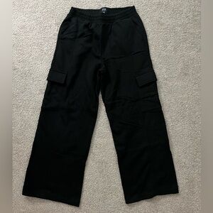 Gap Wide leg cargo sweatpants